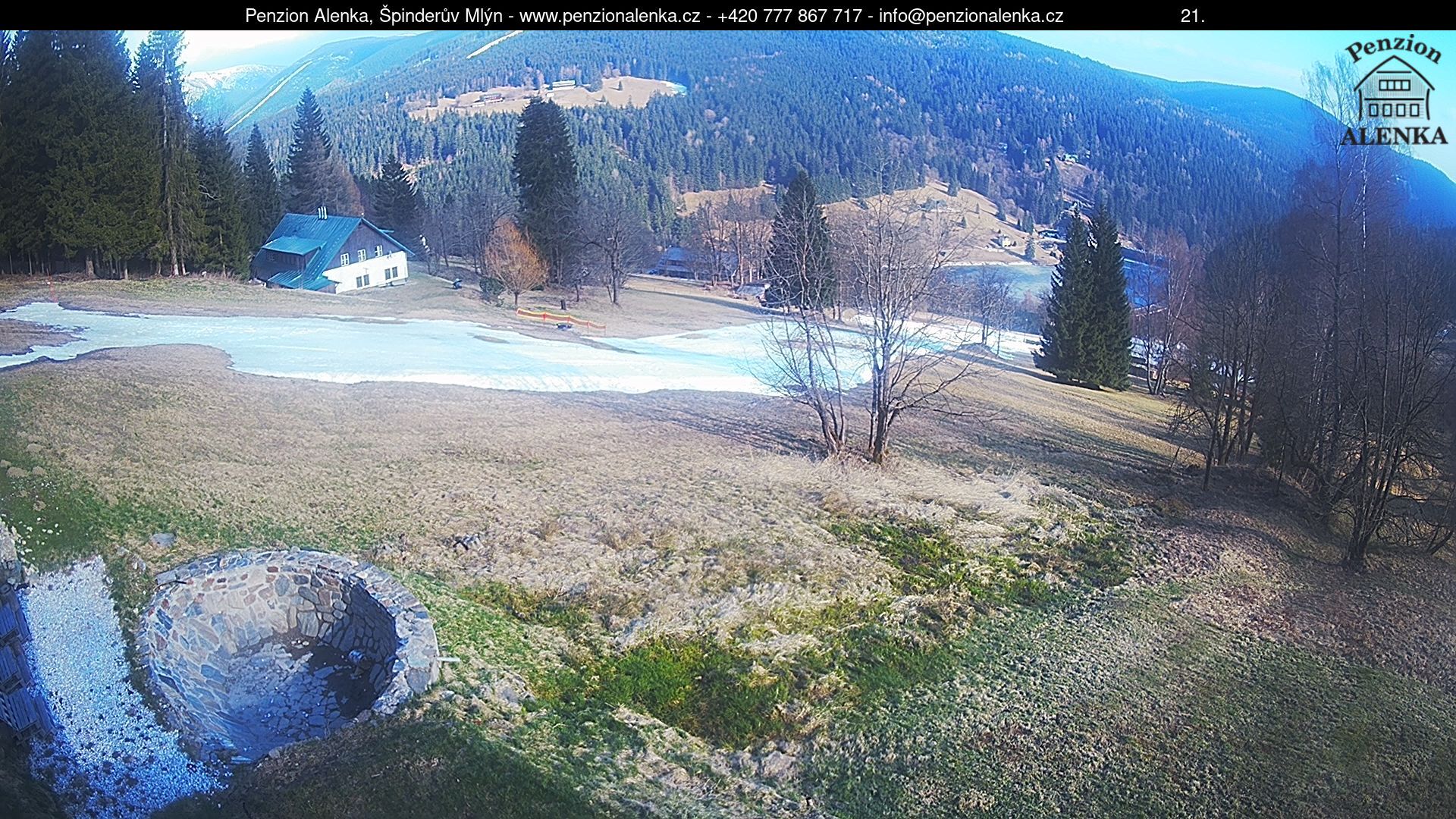 Kamera na żywo - Szpindlerowy Młyn, Labska